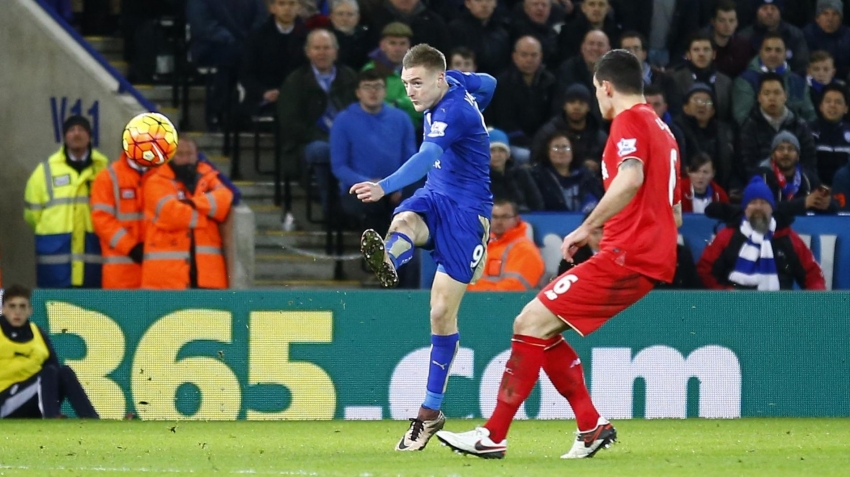 Vardy'nin son kurbanı Liverpool oldu