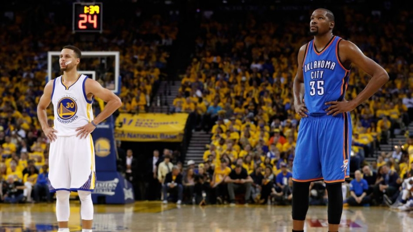 Durant-Westbrook ortaklığı Warriors'ı yıktı