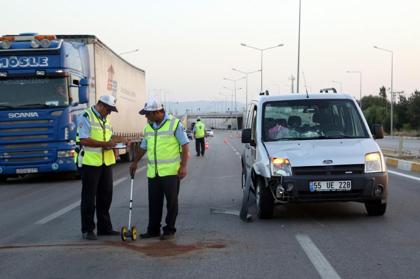 Aracın çarptığı bisikletli çocuk hayatını kaybetti