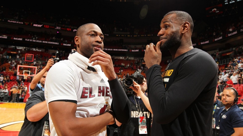 Cleveland Cavaliers'ta Dwyane Wade sesleri