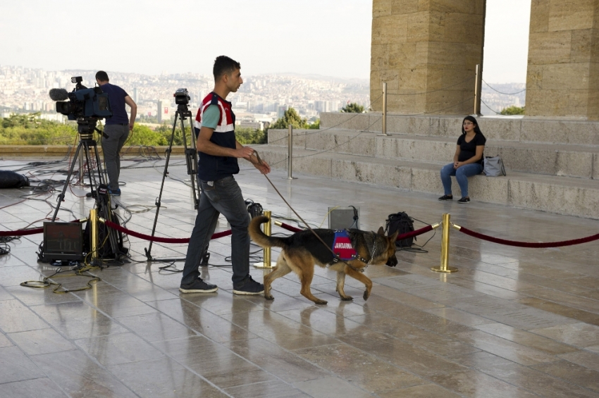 Anıtkabir’de yoğun güvenlik önlemleri