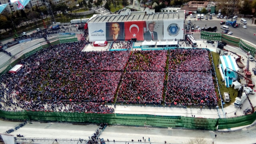 Erdoğan Bursa'dan seslendi