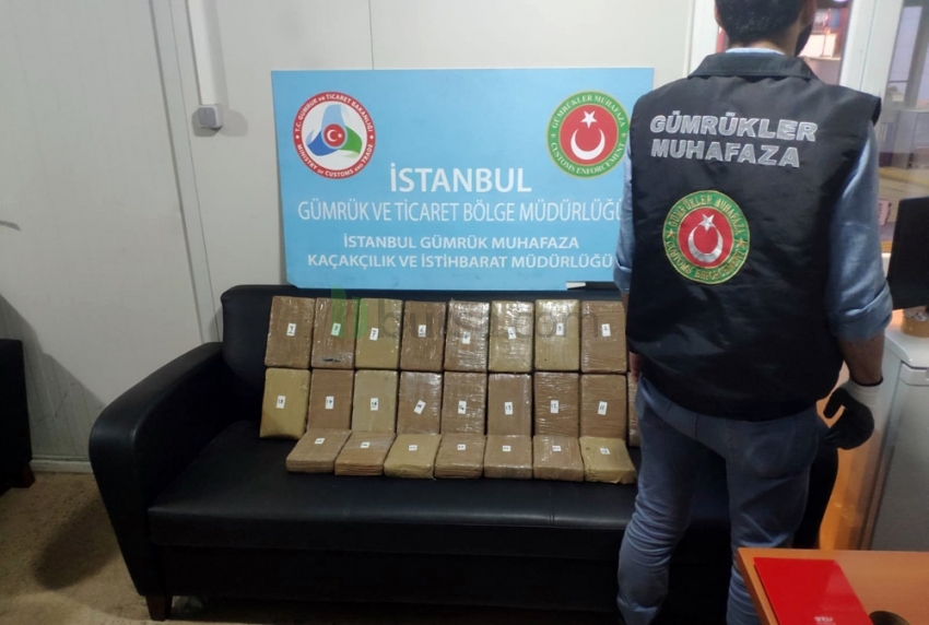 Ambarlı Limanı’nda 90 kilo kokain ele geçirildi