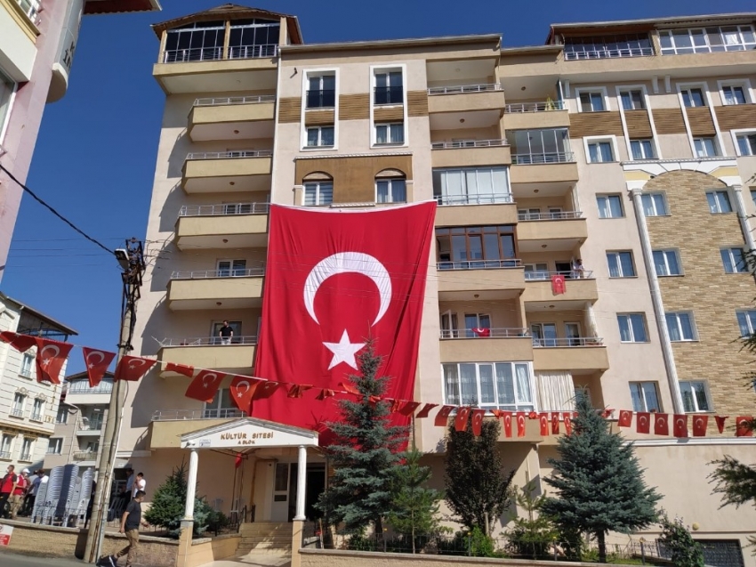 Şehit haberi Sivas’a ulaştı