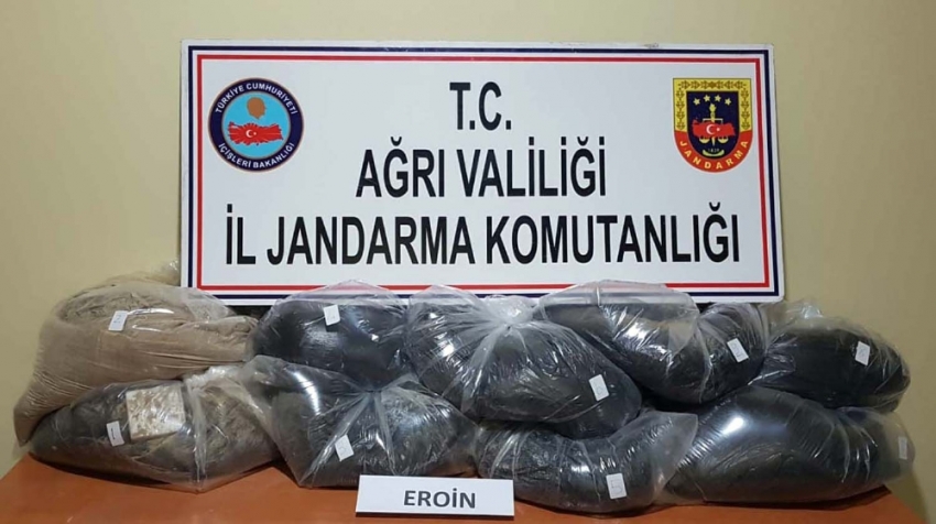 169 kilogram eroin ele geçirildi