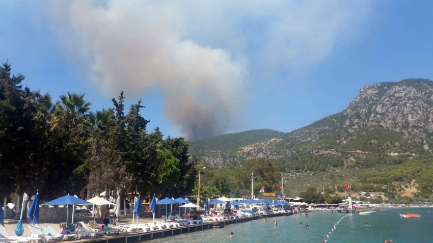 Muğla’da orman yangını