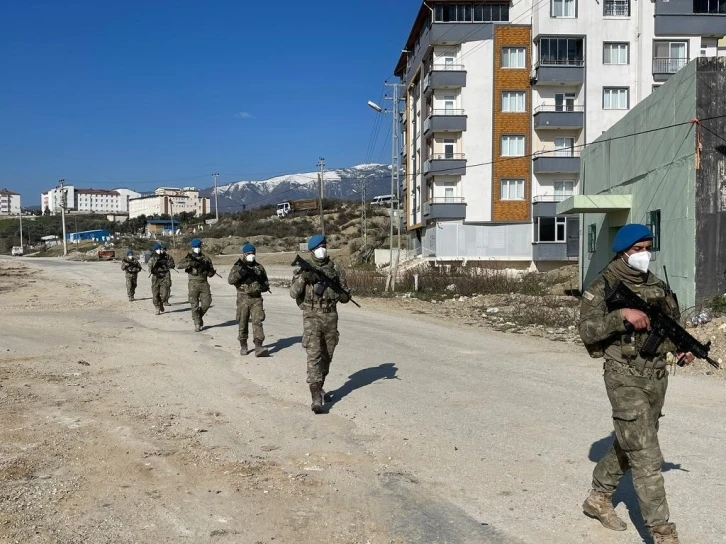 2’nci Komando Tugayı Hatay’da asayiş görevini sürdürüyor