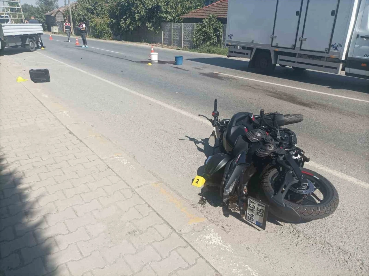 20 yaşındaki motosikletli genç kızın feci ölümü
