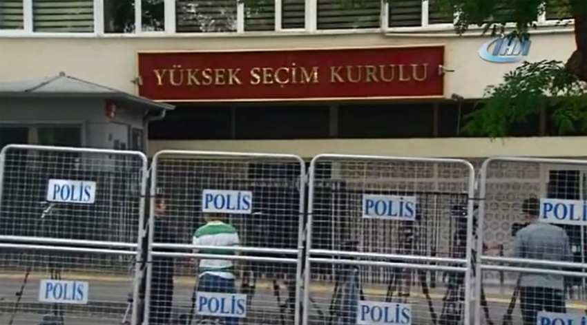 YSK’da yoğun güvenlik önlemleri alındı