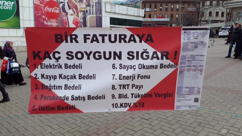 BBP'den yüksek elektrik faturalarına tepki