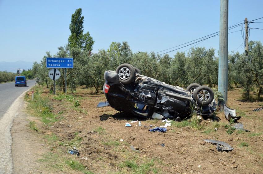 Bursa'da faciaya ramak kaldı