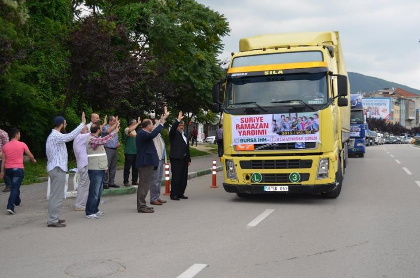 Cüneyt Yıldız'ın anısına yardım TIR’ı