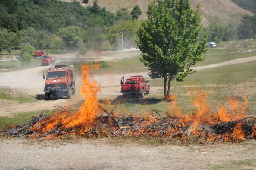 Bursa'da gerçeğini aratmayan tatbikat!