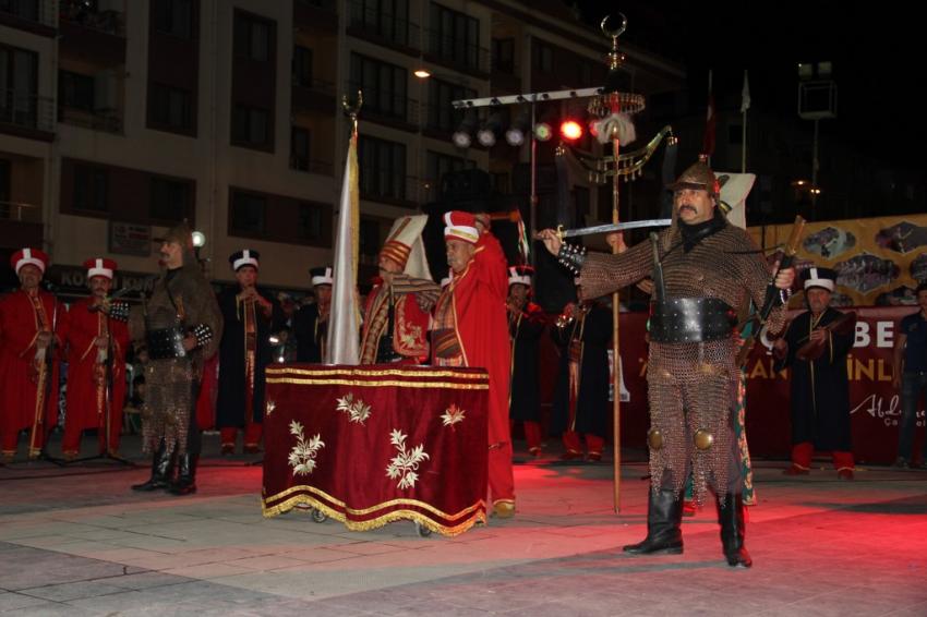 Bursa Tarihi Mehteran ekibi Çan'da