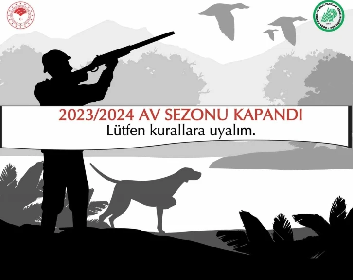 2023-2024 av sezonu kapandı