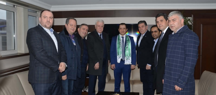 Bursaspor'dan Emniyet Müdürlüğüne ziyaret