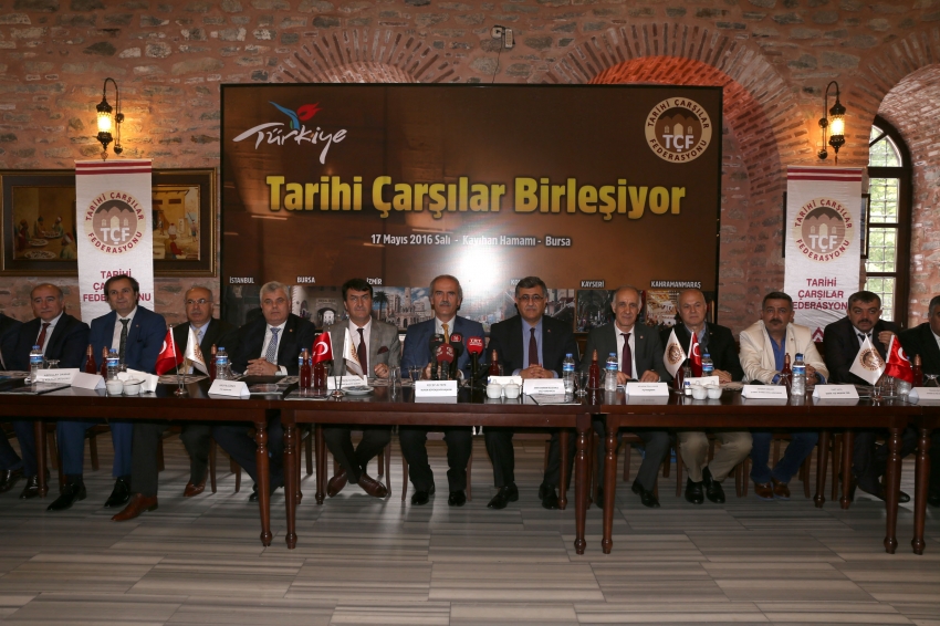 Tarihi çarşılar birleşti