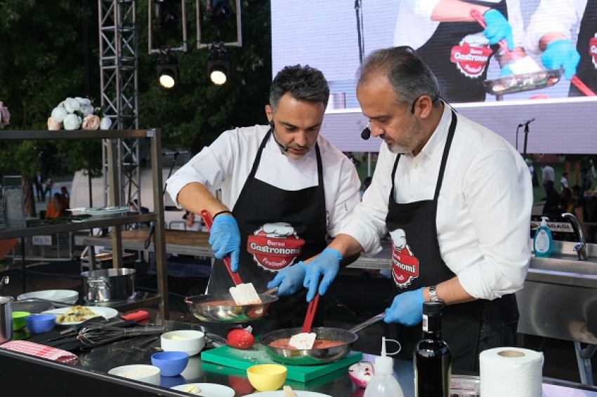 Bursa Gastronomi Festivali'ne büyük ilgi 