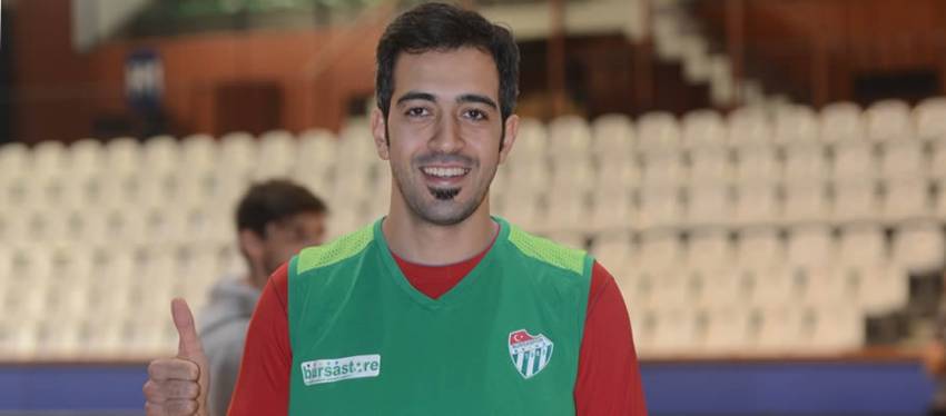 Bursaspor'un yeni transferi idmanda