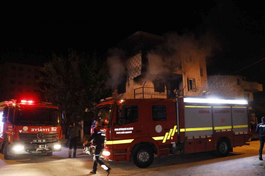 Kirasını ödemediği evi kundakladı