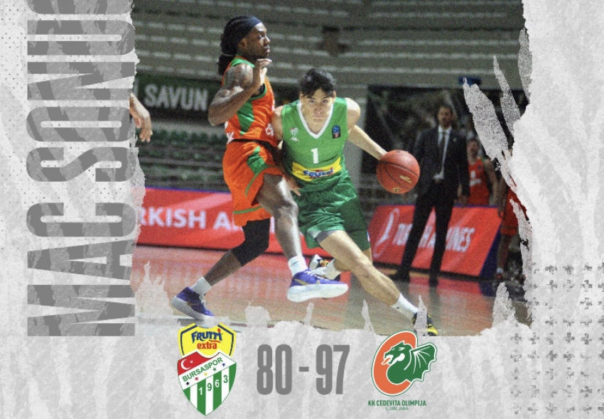 Frutti Extra Bursaspor: 80-97 Cedevita Olimpija