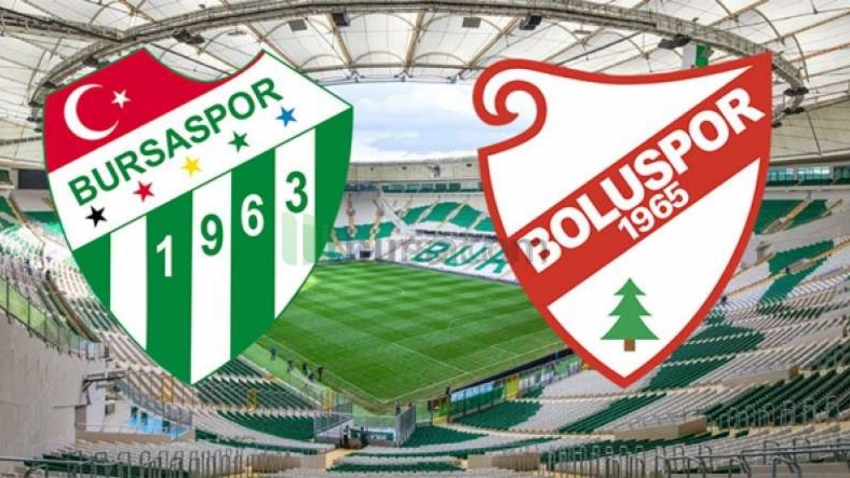 Bursaspor Boluspor'u konuk ediyor 