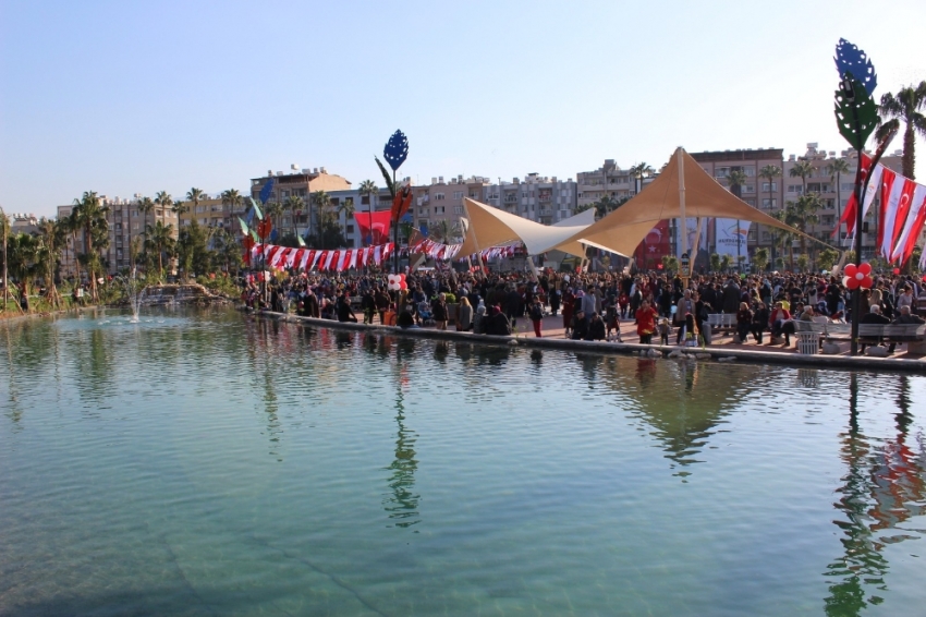 İskenderun Millet Parkı hizmete açıldı