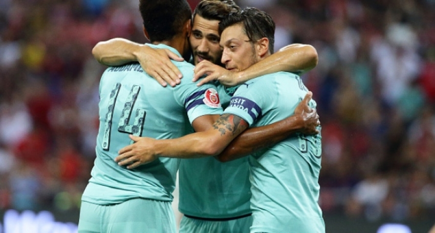 Mesut attı, Arsenal farka koştu