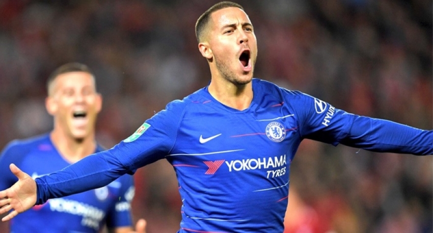 Hazard'ın golü Chelsea'ye turu getirdi