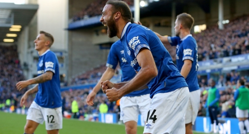 Cenk Tosun attı, Everton kazandı