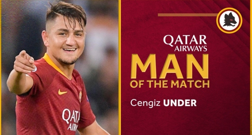 Maçın adamı Cengiz Ünder