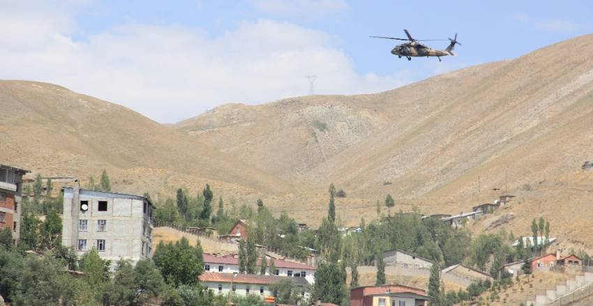 Hakkari’de güvenlik önlemleri üst seviyeye çıkartıldı