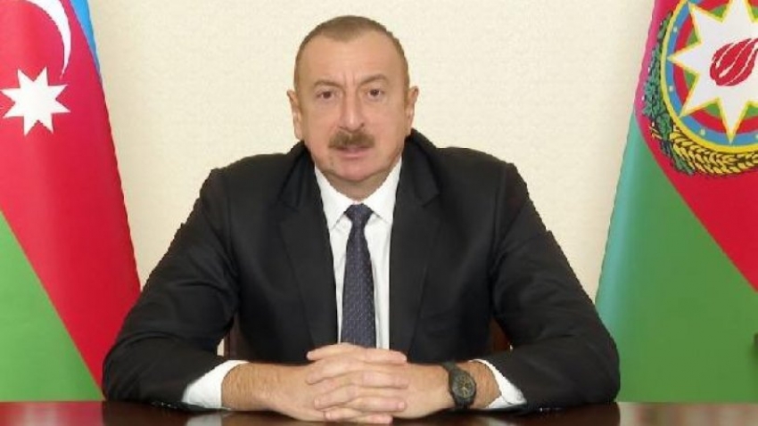 İlham Aliyev: Ermenistan sınırları belirlemek için bizimle birlikte çalışmalı