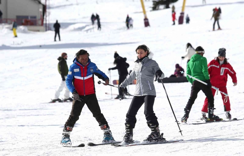 Uludağ’da kayak yapacaklar dikkat