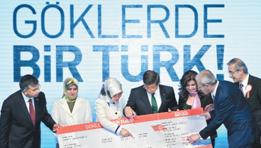 Göklerde bir Türk