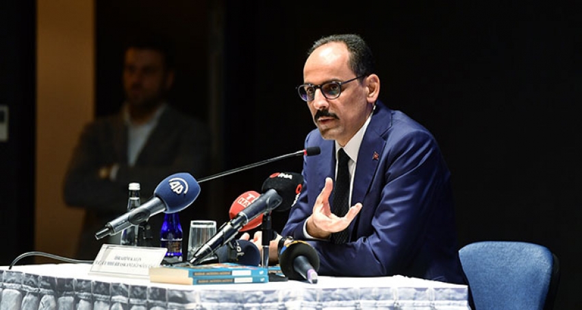 Sözcü Kalın: 'İnsanat bahçesi' denen yüz karası teşhirler yapıldı'