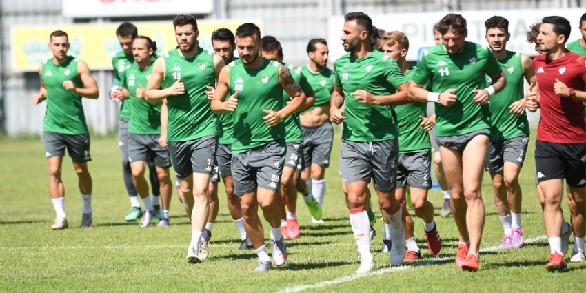 Bursaspor pas ve çabukluk çalıştı