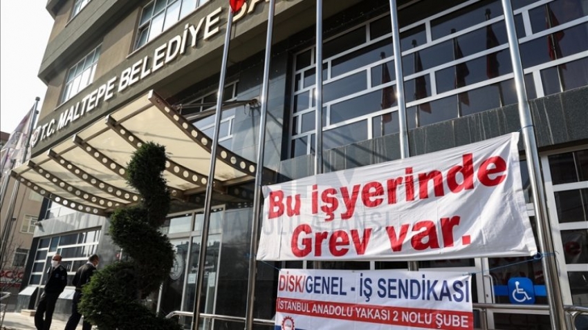 Belediye ve grevdeki işçiler anlaştı