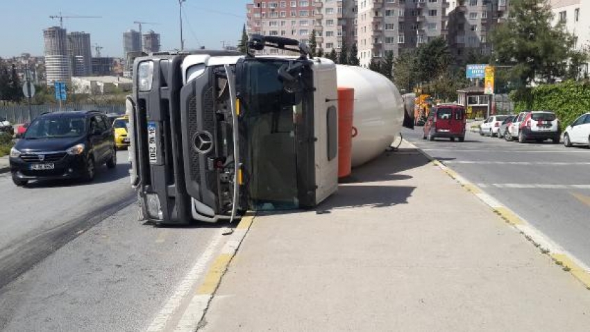 Yine beton mikseri kazası