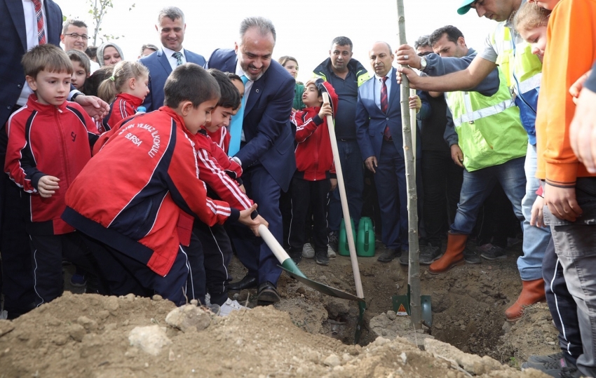 Bursa yeşil kimliğine kavuşuyor!