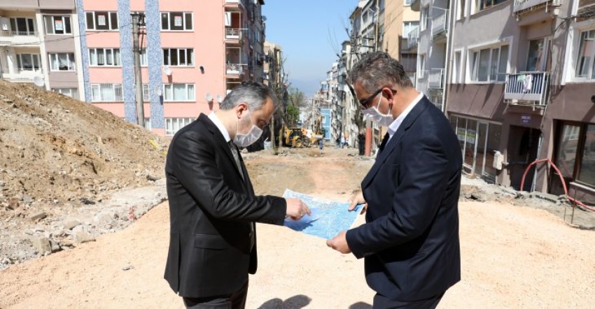 Bursa'nın ünlü caddesi sil baştan yenileniyor