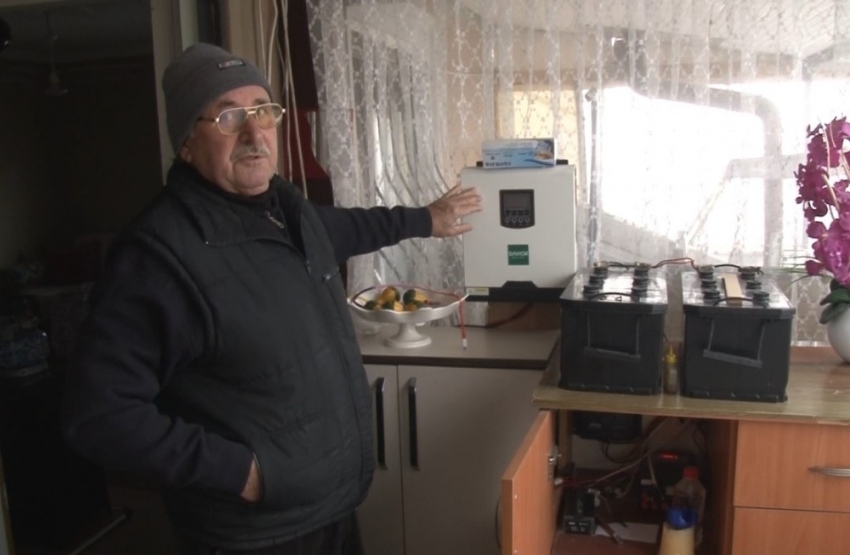 10 yıldır elektriğe tek kuruş para vermiyor