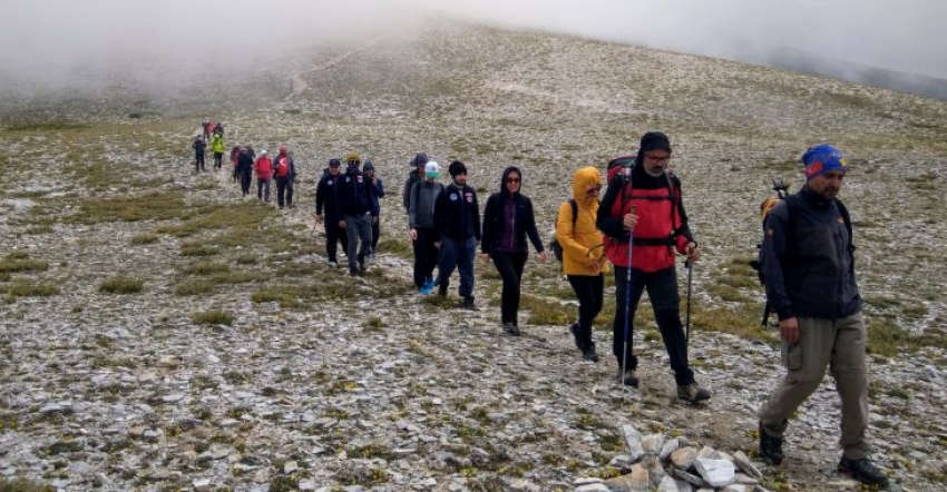 Bursa doğa tutkunlarından 15 Temmuz zirvesi