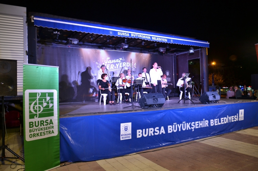 Bursa Büyükşehir ile müzik her yerde