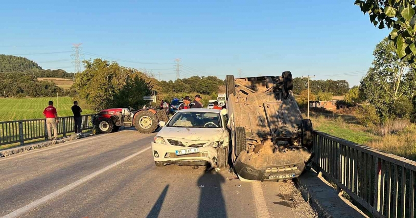 Trafik kazası: 2 yaralı