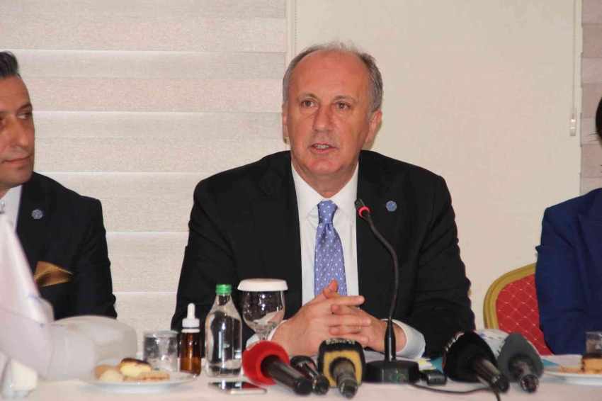 Muharrem İnce, 6 partiye Mersin’den yüklendi