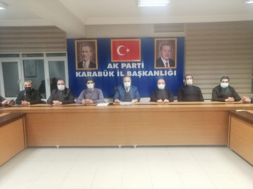 AK Parti İl Yönetimi görev bölümü yaptı