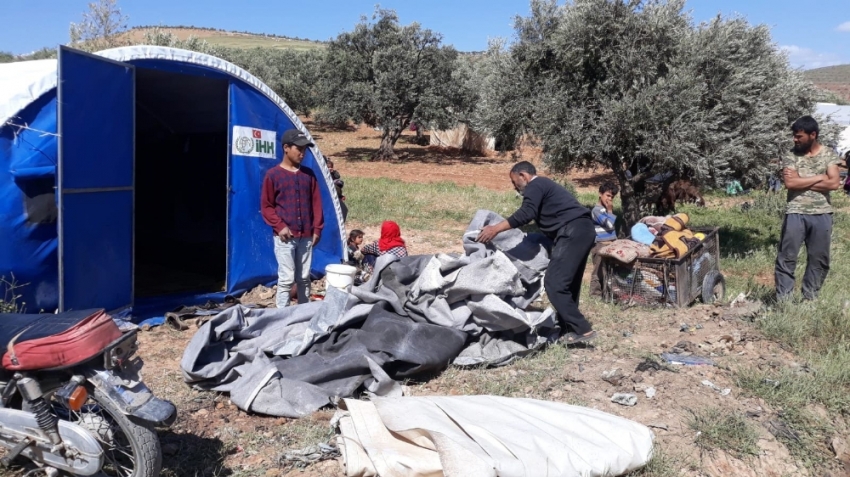 Esad Rejimi’nin saldırıları sonucu siviller güvenli bölgelere göç etmeye başladı