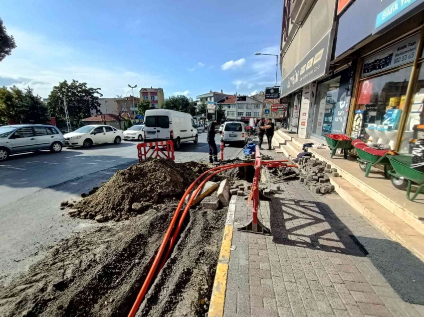 Yeraltı kablosunda patlama