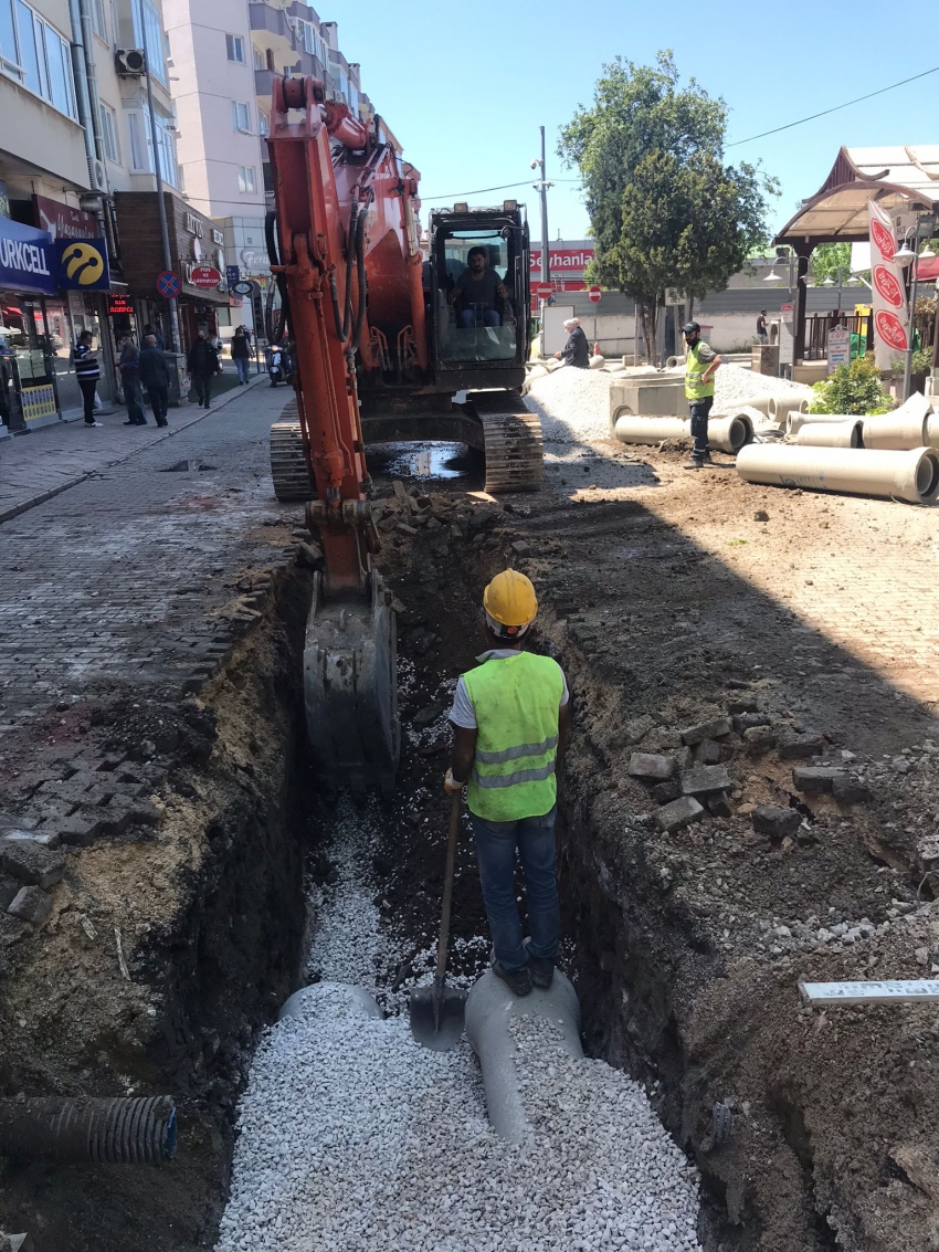 Güzelyalı’da altyapı güçleniyor